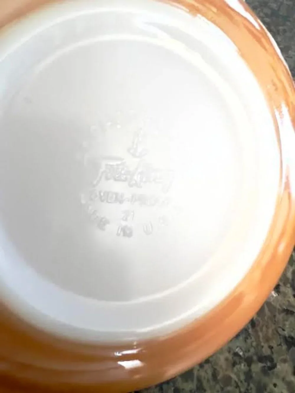 Vintage  3 Lustre Bowls Fire King Peach Anchor Hocking Dinnerware